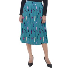 Manicure Supplies  Nail Polish Classic Velour Midi Skirt  by SychEva