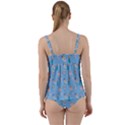 Beautiful Girls With Drinks Twist Front Tankini Set View2