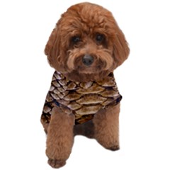 Reptile Skin Pattern 11 Dog T-shirt by skindeep