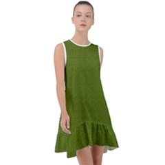 So Zoas Frill Swing Dress by Kritter