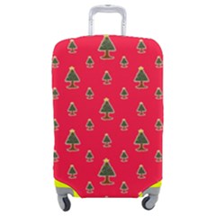 Sketchy Christmas Tree Motif Drawing Pattern Luggage Cover (medium) by dflcprintsclothing