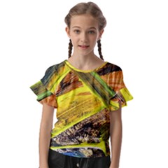 Blue Bird-1-2 Kids  Cut Out Flutter Sleeves by bestdesignintheworld