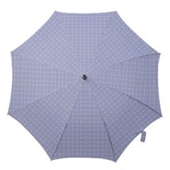 Lighblu Plaid Small Hook Handle Umbrellas (medium) by snowwhitegirl