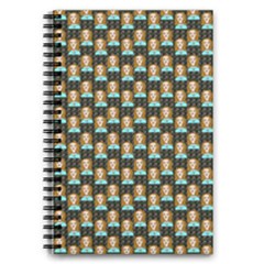 Girl Black 5 5  X 8 5  Notebook by snowwhitegirl