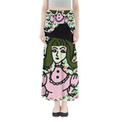 Wicked Witch Wall Full Length Maxi Skirt by snowwhitegirl