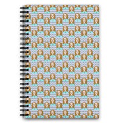 Girl Blue 5 5  X 8 5  Notebook by snowwhitegirl