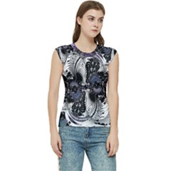Twin Migraines Women s Raglan Cap Sleeve Tee by MRNStudios