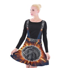 Beast Suspender Skater Skirt by Sparkle