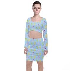 My Adventure Blue Top And Skirt Sets by thePastelAbomination
