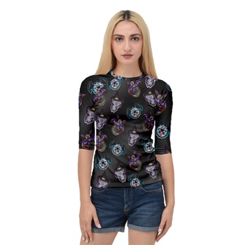 Halloween Fun! Quarter Sleeve Raglan Tee by Mezalola