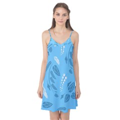 Folk Flowers Pattern Floral Surface Design Seamless Pattern Camis Nightgown by Eskimos