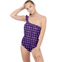 Digital Springs Frilly One Shoulder Swimsuit View1