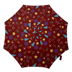 Gingy Red Hook Handle Umbrellas (small) by NerdySparkleGoth