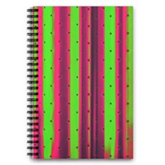 Warped Stripy Dots 5 5  X 8 5  Notebook by essentialimage365