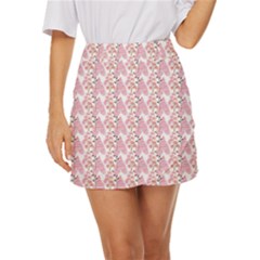 Floral Mini Front Wrap Skirt by Sparkle