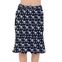 Skullmusician Short Mermaid Skirt by Sparkle