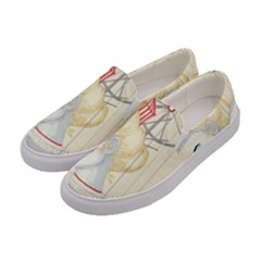 Clown Maiden Women s Canvas Slip Ons by Limerence