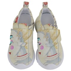 Clown Maiden Kids  Velcro No Lace Shoes by Limerence