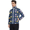 Autumn Pumpkins Men s Bomber Jacket View3