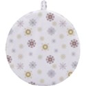 Magic Snowflakes Round Trivet View1