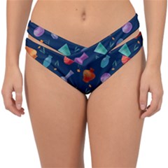Jugs And Vases Double Strap Halter Bikini Bottom by SychEva