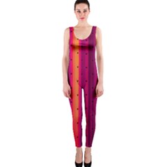 Warped Stripy Dots One Piece Catsuit by essentialimage365