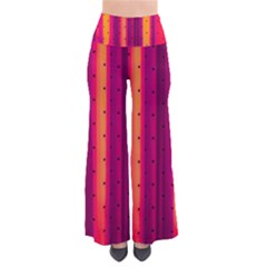 Warped Stripy Dots So Vintage Palazzo Pants by essentialimage365