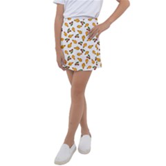 Oak Leaves And Acorns Kids  Tennis Skirt by SychEva