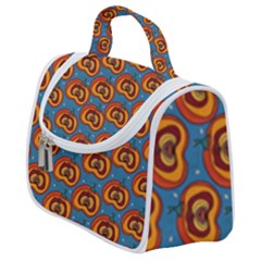 Pumpkin In Pumpkin Satchel Handbag by SychEva