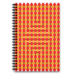 Illusion Blocks Pattern 5 5  X 8 5  Notebook by Sparkle