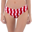 Illusion Waves Pattern Reversible Classic Bikini Bottoms View3