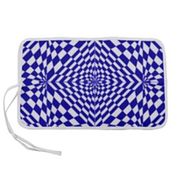 Illusion Waves Pattern Pen Storage Case (m) by Sparkle