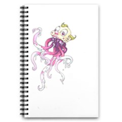 Carnie Squid 5 5  X 8 5  Notebook by Limerence
