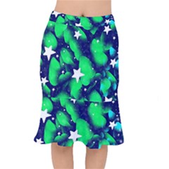 Space Odyssey  Short Mermaid Skirt by notyouraveragemonet