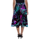 Reptilian Scream Perfect Length Midi Skirt View2