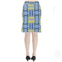 Abstract pattern geometric backgrounds   Short Mermaid Skirt View2