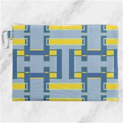 Abstract Pattern Geometric Backgrounds   Canvas Cosmetic Bag (xxl) by Eskimos