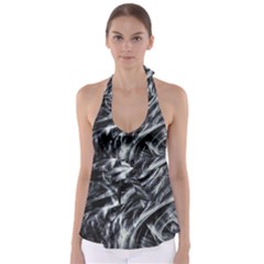Giger Love Letter Babydoll Tankini Top by MRNStudios