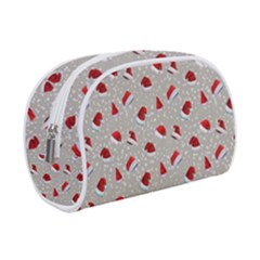 Santa Hat Make Up Case (small) by SychEva