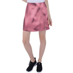 Red Flames Abstract No2 Tennis Skirt by DimitriosArt