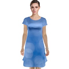 Light Reflections Abstract Cap Sleeve Nightdress by DimitriosArt