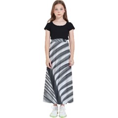Cycas Leaf The Shadows Kids  Flared Maxi Skirt by DimitriosArt