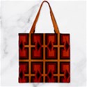 Abstract pattern geometric backgrounds   Zipper Grocery Tote Bag View1