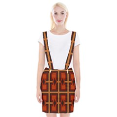 Abstract Pattern Geometric Backgrounds   Braces Suspender Skirt by Eskimos