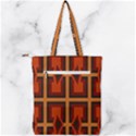 Abstract pattern geometric backgrounds   Double Zip Up Tote Bag View2
