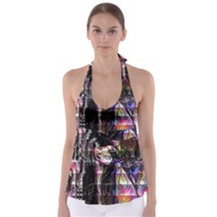 Hungry Eyes Ii Babydoll Tankini Top by MRNStudios