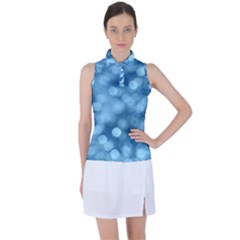 Light Reflections Abstract No8 Cool Women s Sleeveless Polo Tee by DimitriosArt