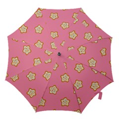 Cookies Pattern Pink Hook Handle Umbrellas (medium) by Littlebird