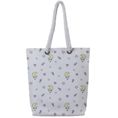 Magic Pattern  Full Print Rope Handle Tote (small) by Littlebird