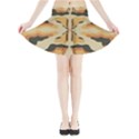 Abstract pattern geometric backgrounds  Abstract geometric  Mini Flare Skirt View3